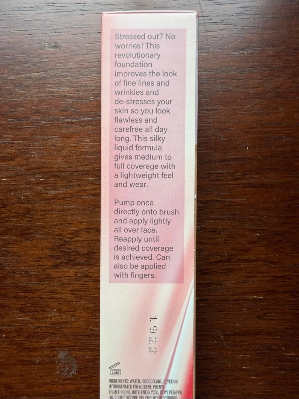 Stress Less Performance Foundation - Medium - unopened - discontinued